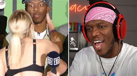 KSI explains why he turned down viral Astrid Wett kiss